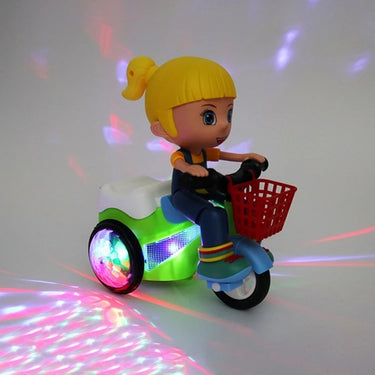 Electric Stunt Bike Music Tricycle
